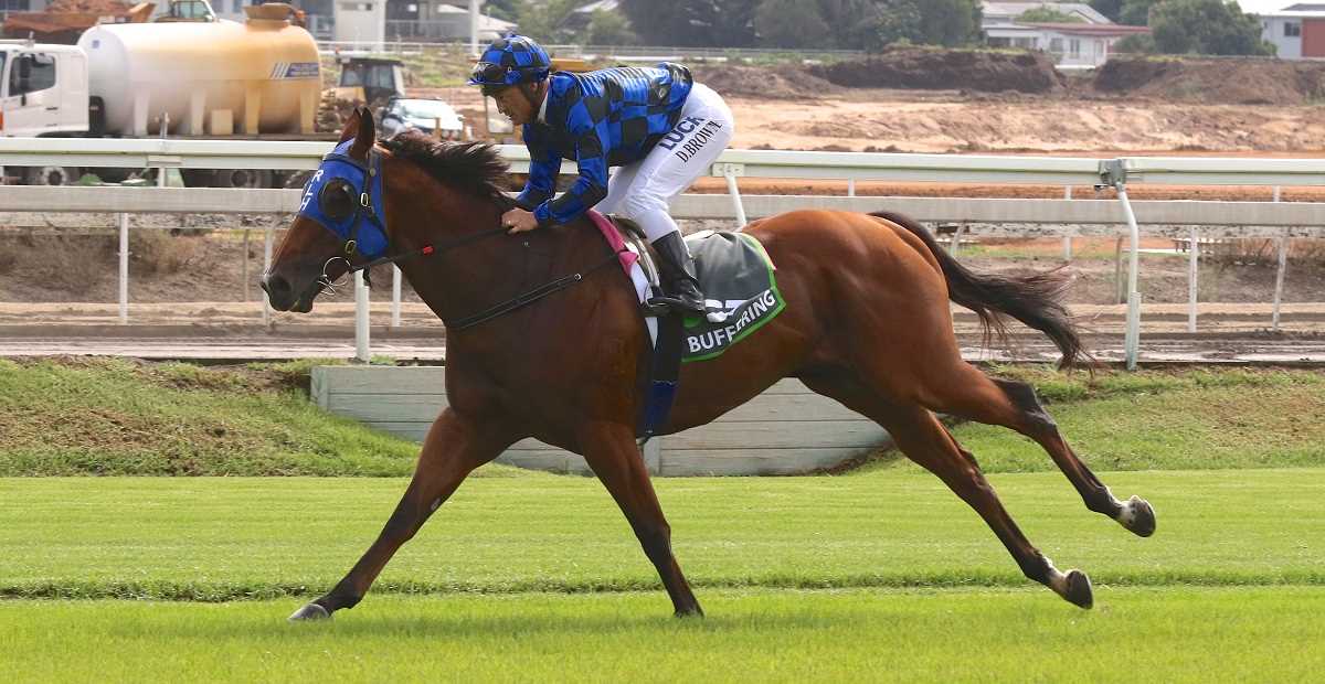 BUFFERING Champion sprinter stretches out at Eagle Farm